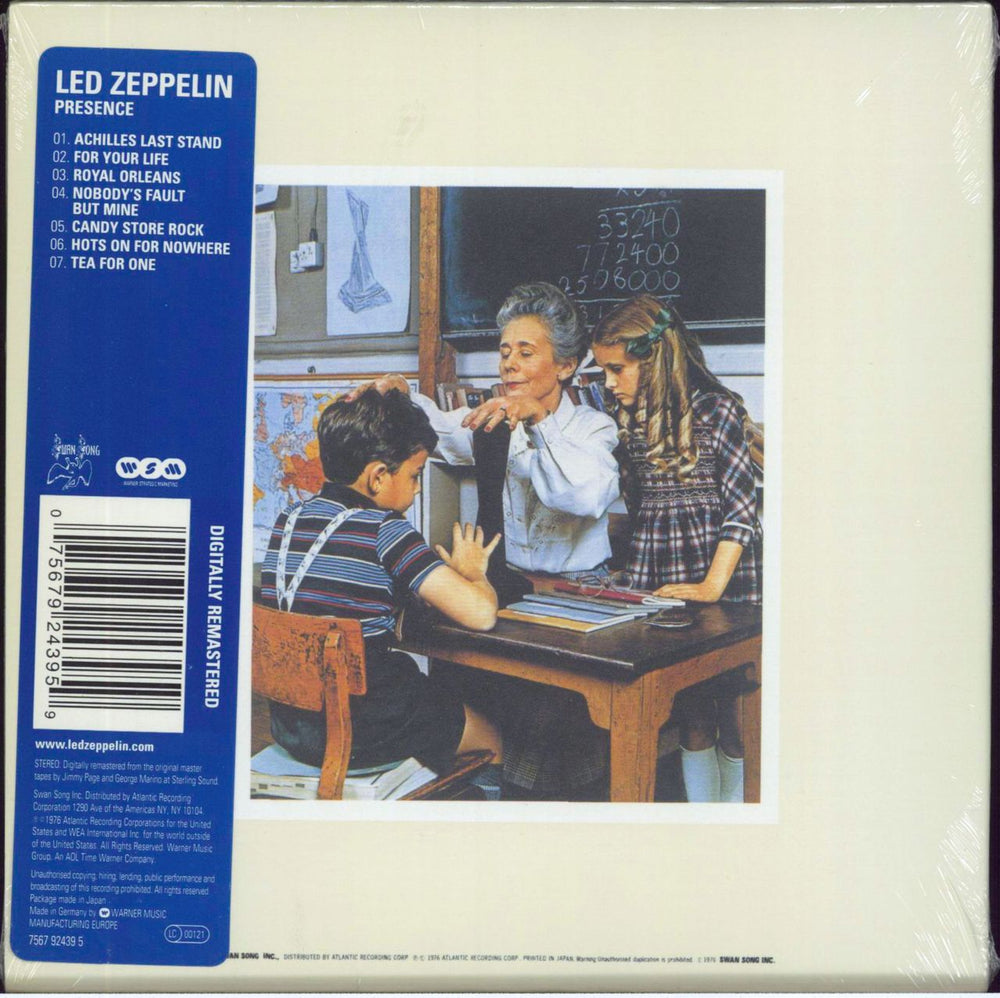 Led Zeppelin Presence: Remastered - Sealed UK CD album (CDLP) 075679243959