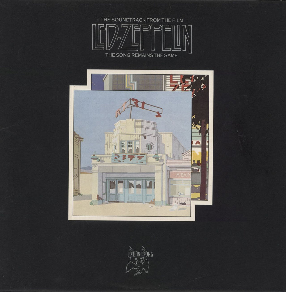 Led Zeppelin The Song Remains The Same - 1st - EX UK 2-LP vinyl record set (Double LP Album) SSK89402