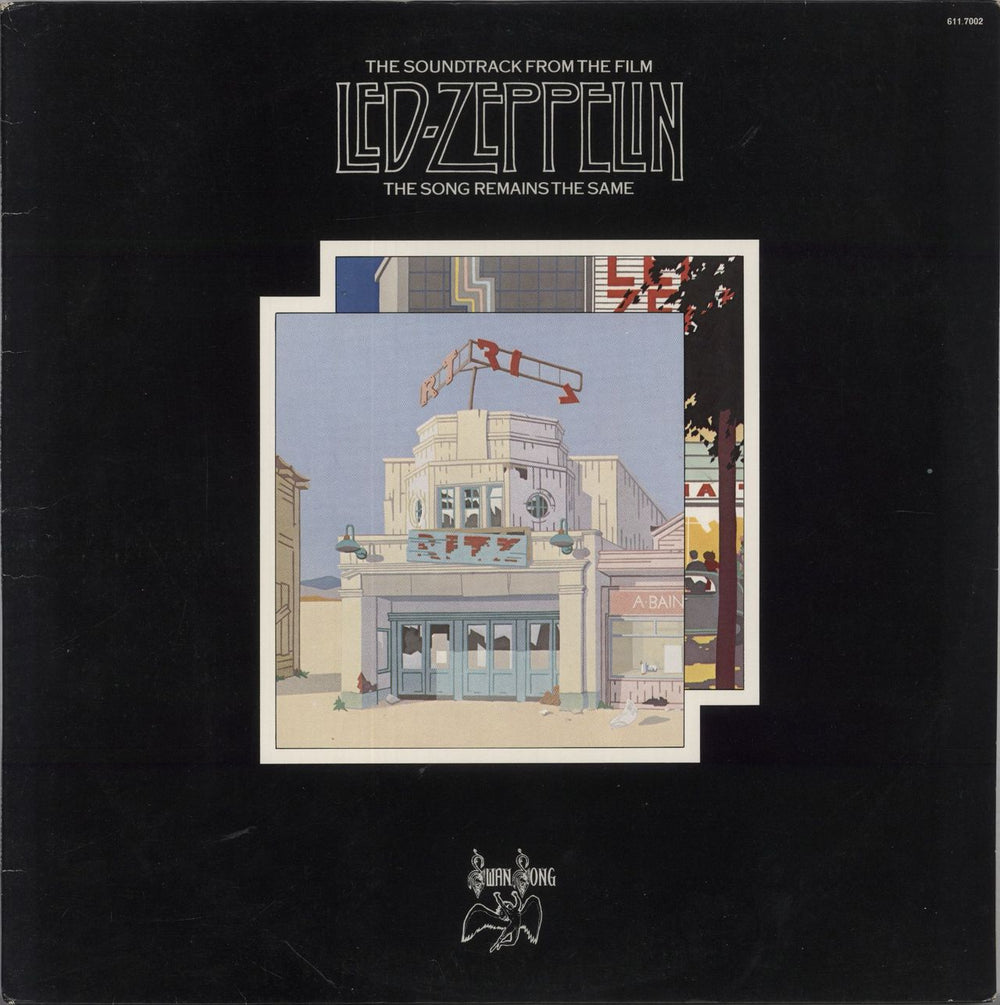 Led Zeppelin The Song Remains The Same German 2-LP vinyl record set (Double LP Album) 611.7002