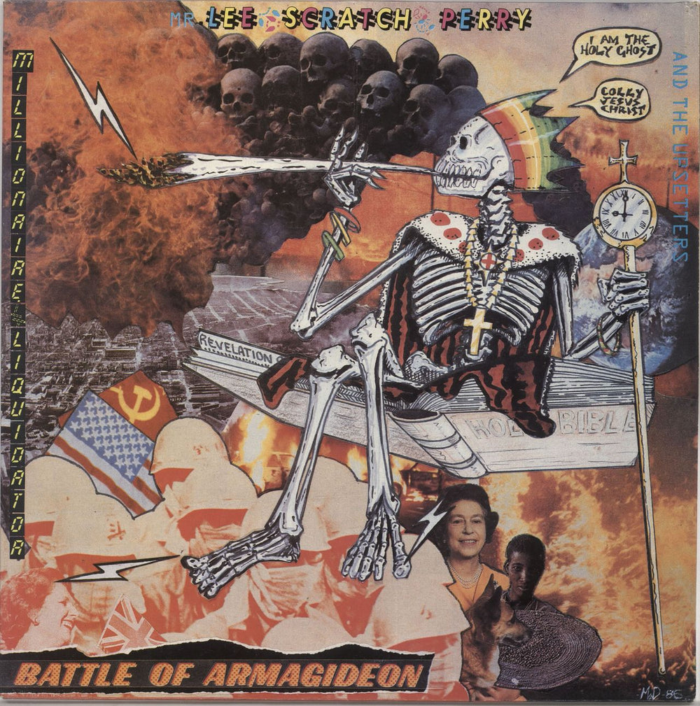 Lee Perry Battle Of Armagideon - Millionaire Liquidator UK vinyl LP album (LP record) TRLS227