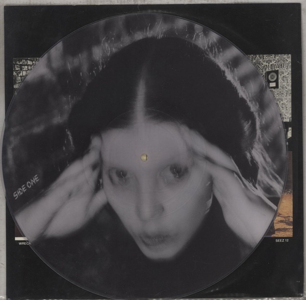 Lene Lovich Stateless + Insert UK picture disc LP (vinyl picture disc album) SEEZ7