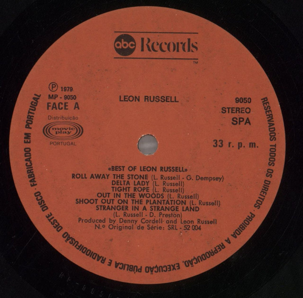 Leon Russell Best Of Leon Portugese vinyl LP album (LP record) LRULPBE689296