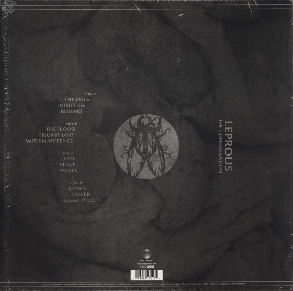 Leprous The Congregation | 10th Anniversary Edition - Deep Blood Red Vinyl UK 2-LP vinyl record set (Double LP Album) 198029112115