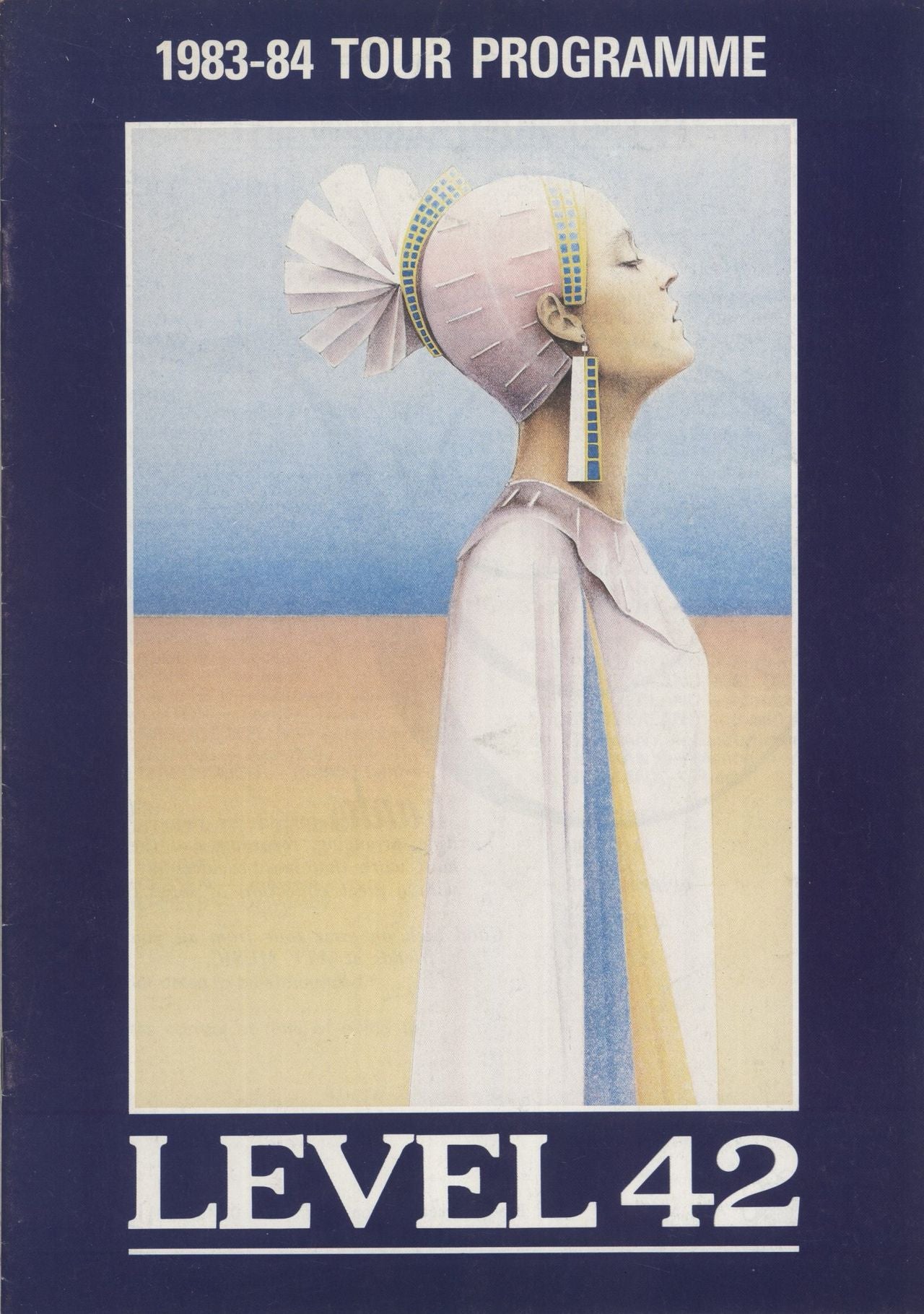 Level 42 1983-1984 Tour Programme UK tour programme