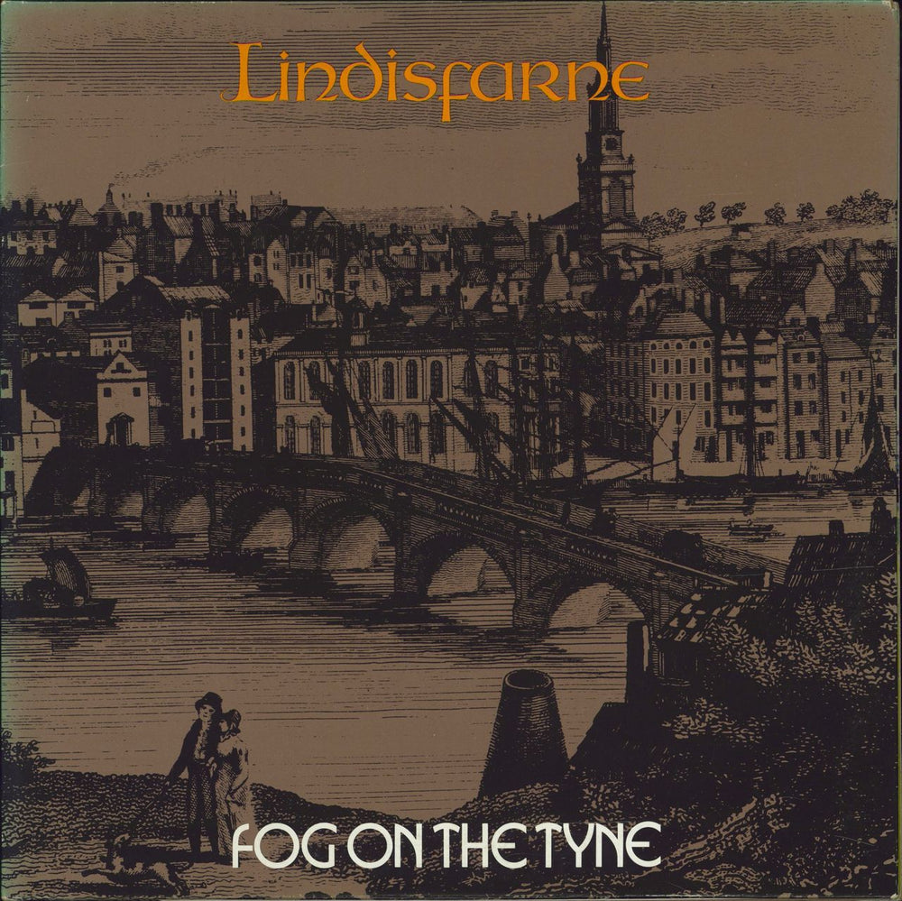 Lindisfarne Fog On The Tyne - blue label UK vinyl LP album (LP record) CHC52