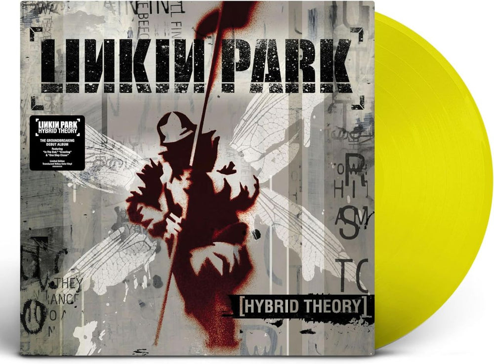 Linkin Park Hybrid Theory - Yellow Vinyl - Sealed UK vinyl LP album (LP record) 093624844037