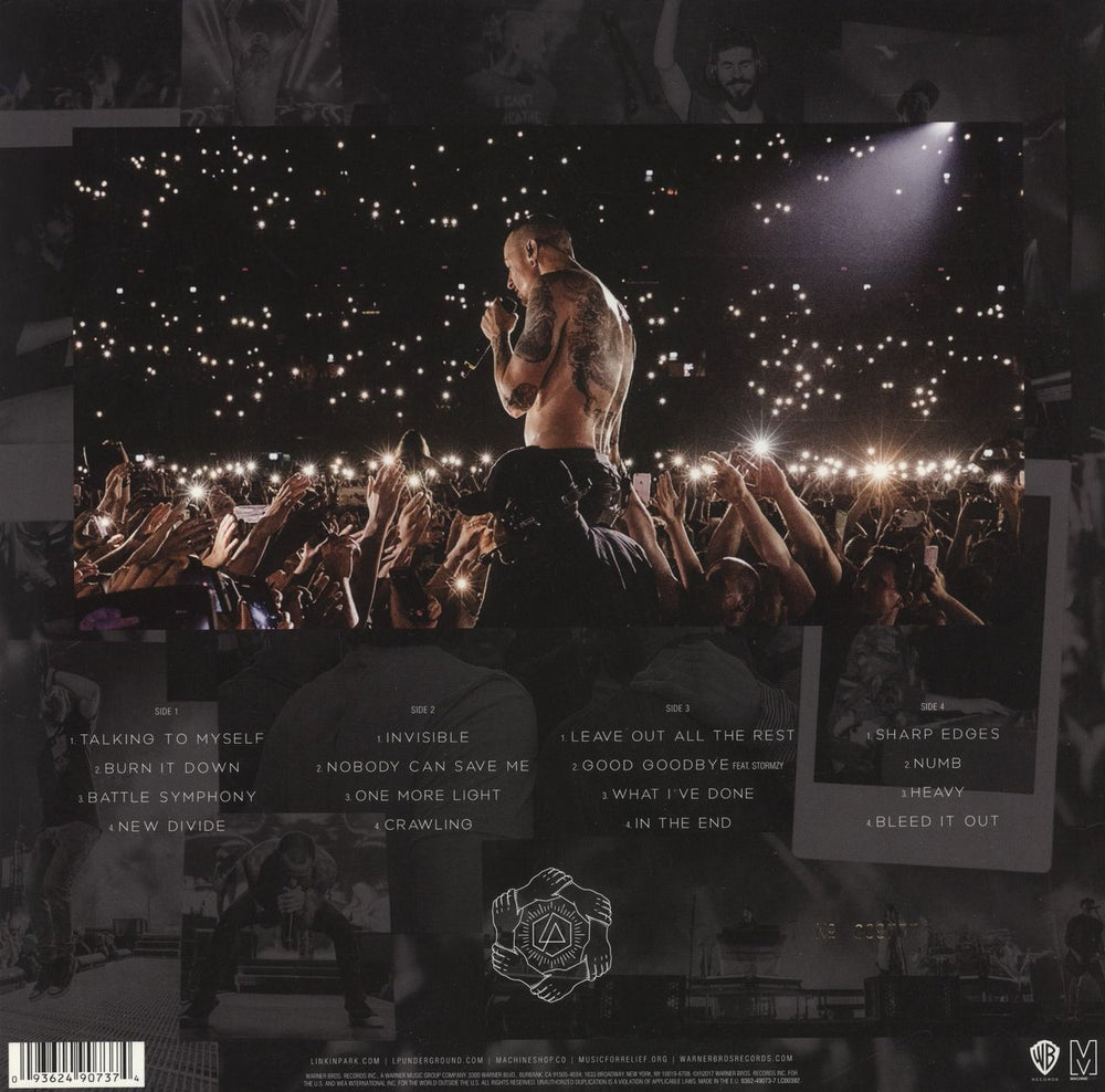 Linkin Park One More Light Live - RSD18 - Coloured Vinyl UK 2-LP vinyl record set (Double LP Album) 093624907374