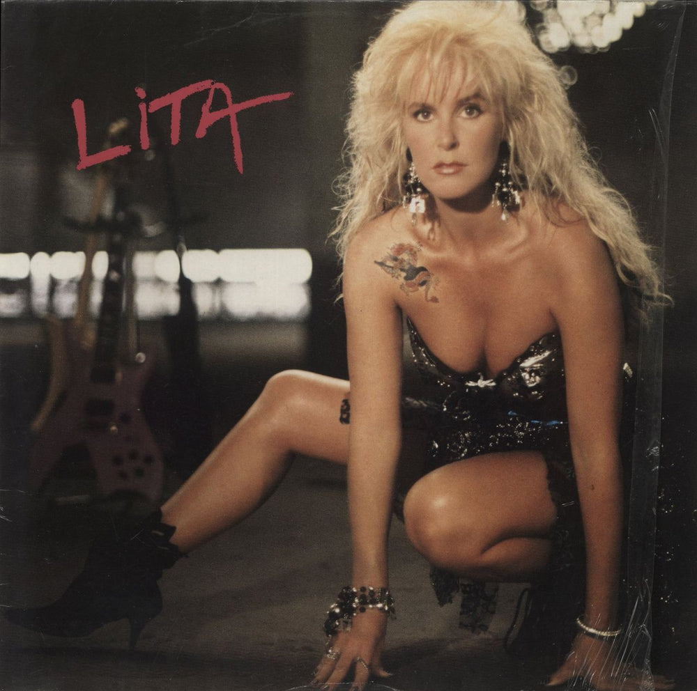 Lita Ford Lita UK vinyl LP album (LP record) PL86397