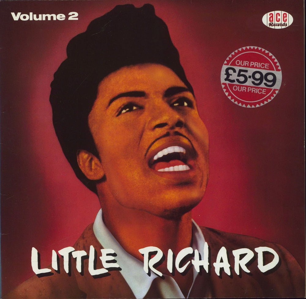 Little Richard Little Rchard Volume 2 UK vinyl LP album (LP record) CH131