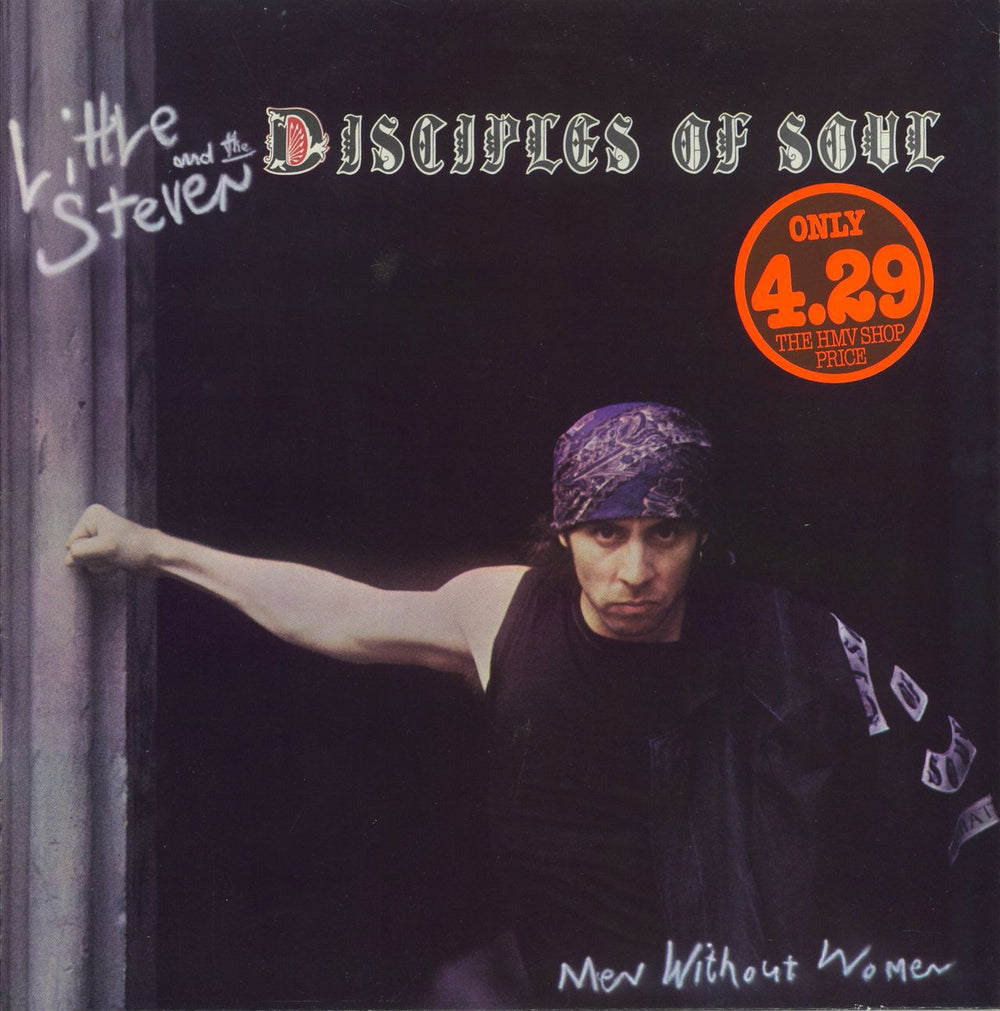 Little Steven Men Without Women UK vinyl LP album (LP record) AML3027