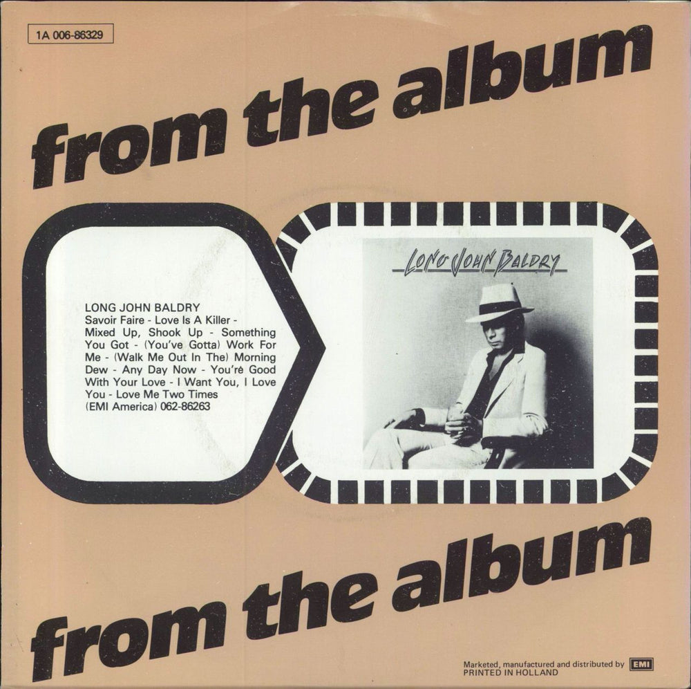 Long John Baldry (Walk Me Out In The) Morning Dew Dutch 7" vinyl single (7 inch record / 45)