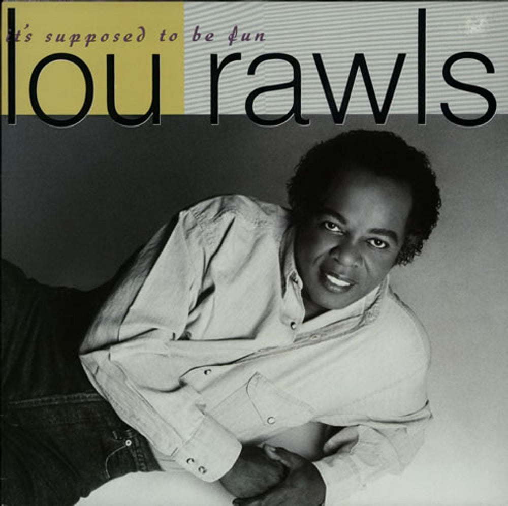 Lou Rawls It's Supposed To Be Fun German vinyl LP album (LP record) 064-7938411