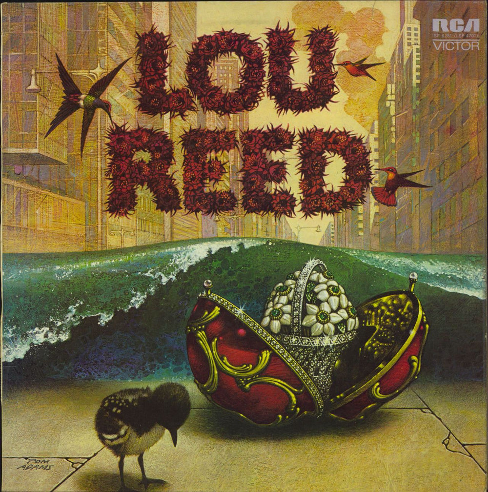 Lou Reed Lou Reed UK vinyl LP album (LP record) SF8281