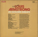 Louis Armstrong 20 Golden Greats UK vinyl LP album (LP record)