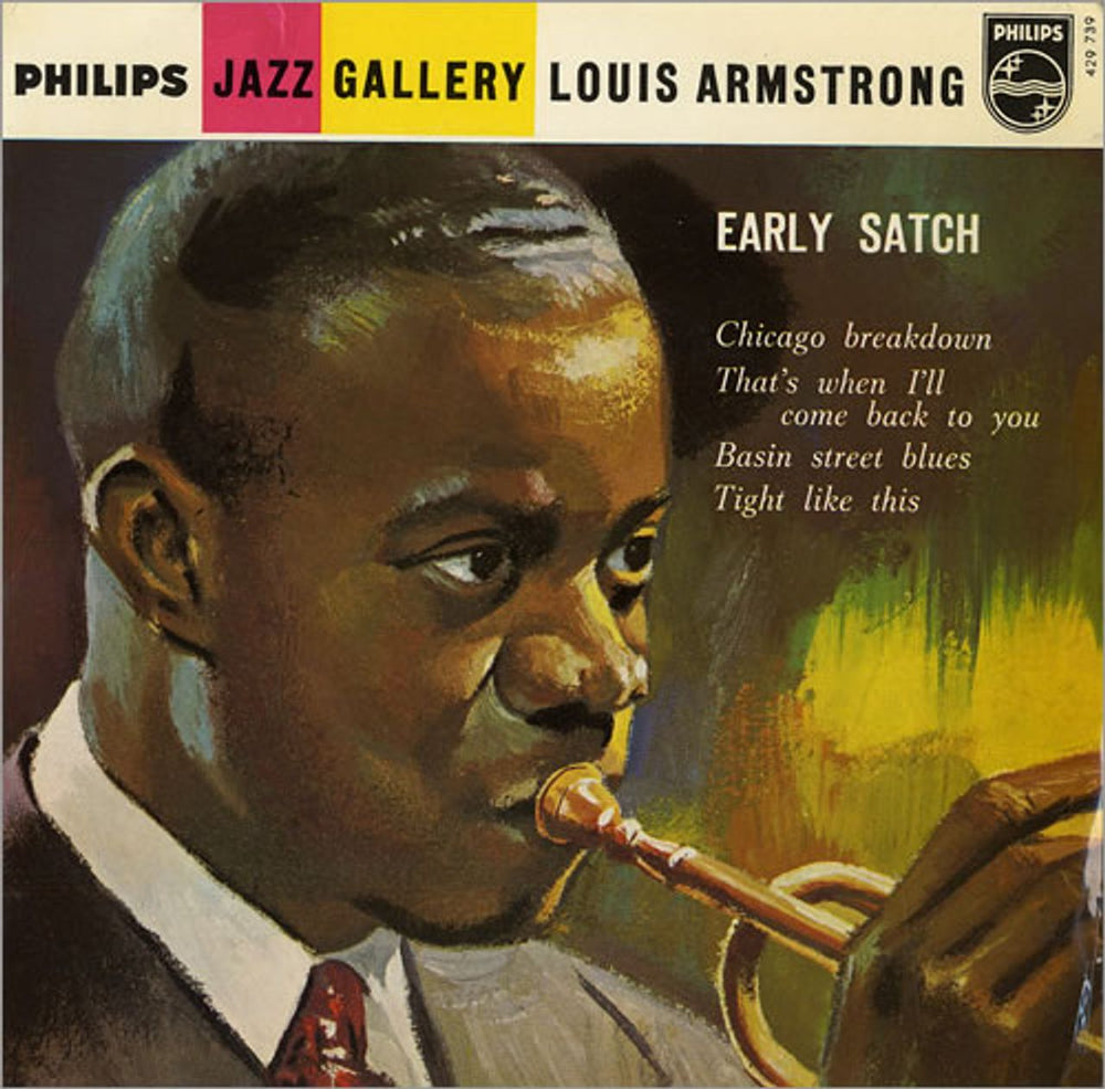 Louis Armstrong Early Satch EP UK 7" vinyl single (7 inch record / 45) BBE.12444