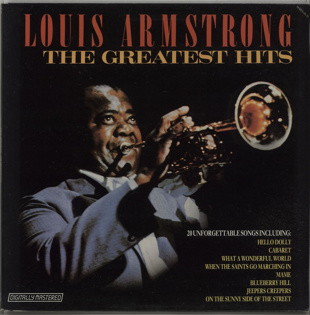 Louis Armstrong The Greatest Hits UK vinyl LP album (LP record) NE1306