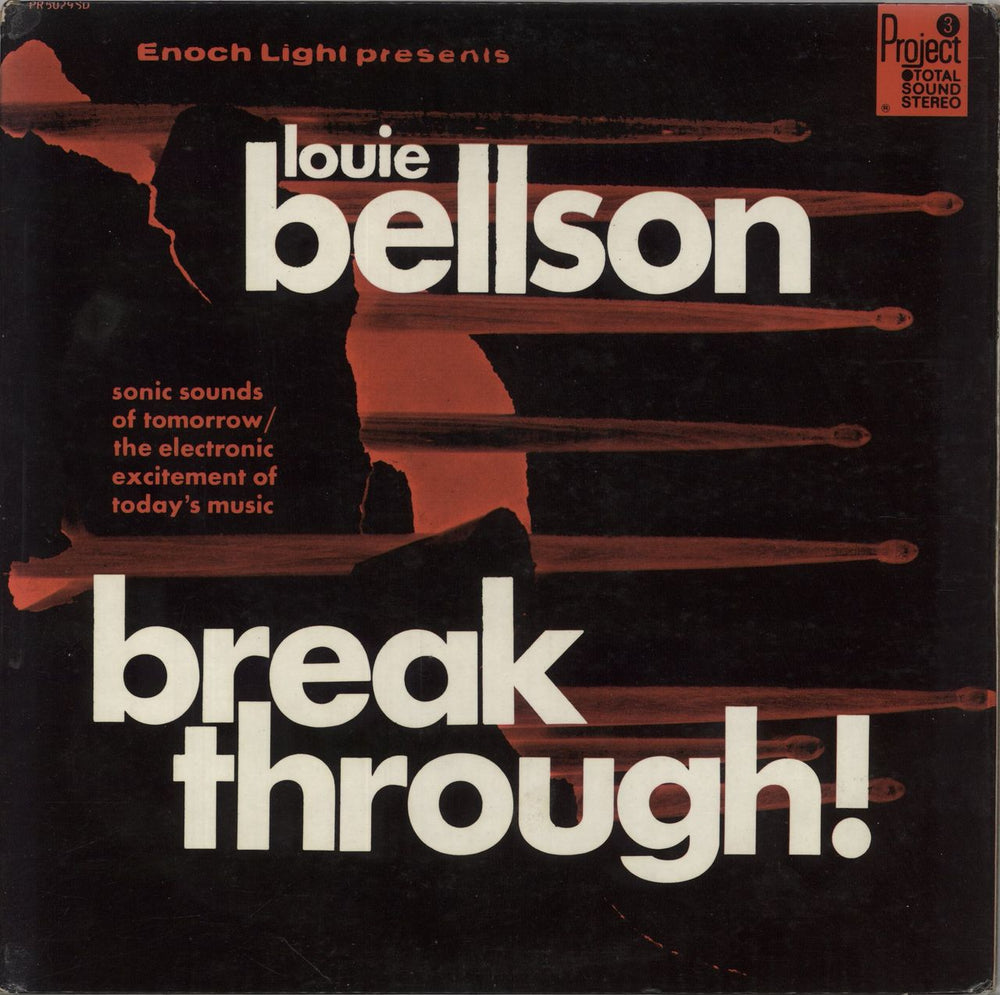 Louis Bellson Breakthrough! US vinyl LP album (LP record) PR5029SD