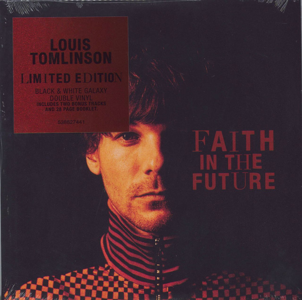 Louis Tomlinson Faith In The Future: Webstore exclusive - Black & White Galaxy - Sealed UK 2-LP vinyl record set (Double LP Album) 538827401