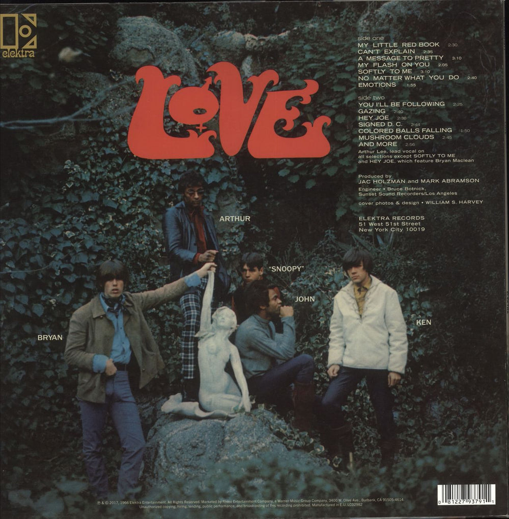 Love Love - 180gm UK vinyl LP album (LP record) 081227937911