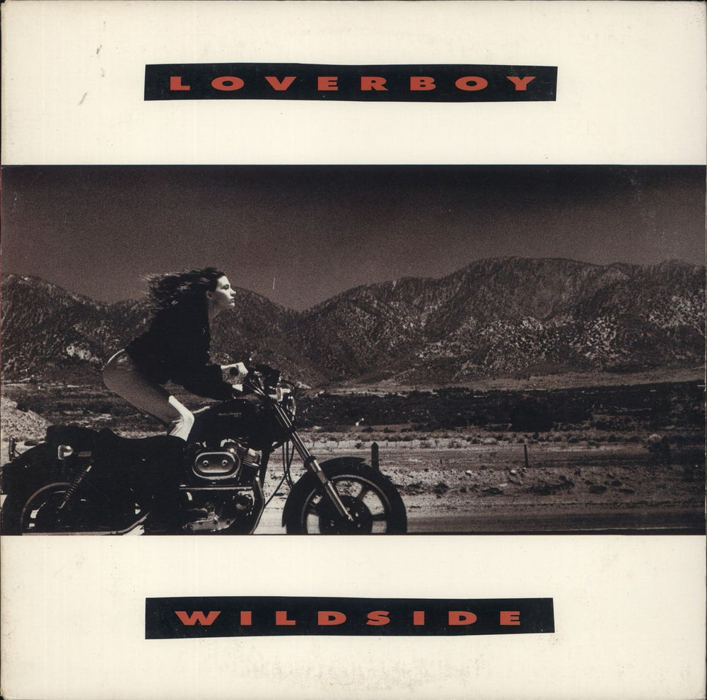 Loverboy Wildside US vinyl LP album (LP record) C40893