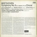 Ludwig Van Beethoven Symphony No. 9 'Choral' - 1st UK vinyl LP album (LP record)