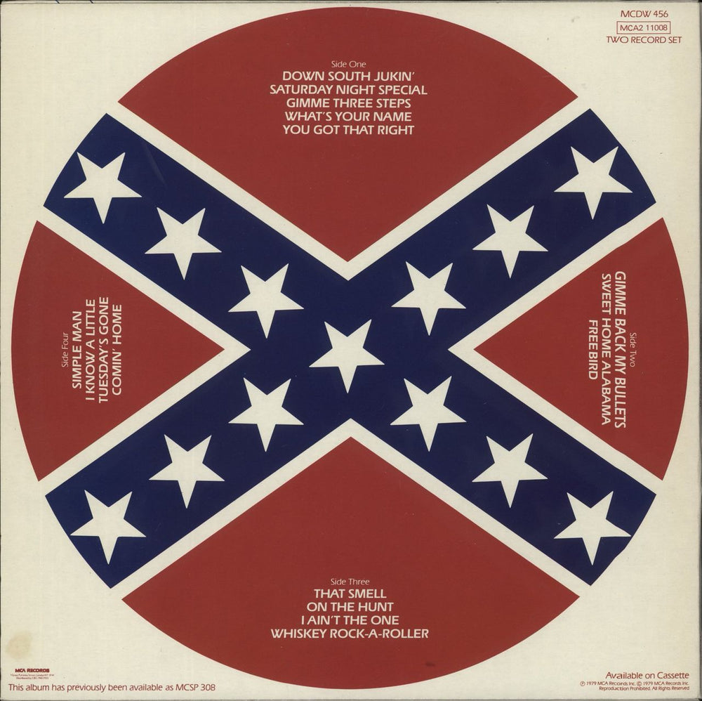 Lynyrd Skynyrd Gold & Platinum UK 2-LP vinyl record set (Double LP Album)