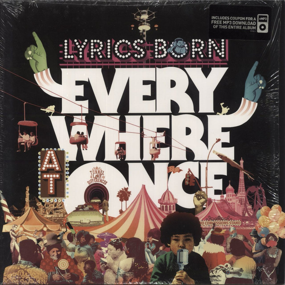 Lyrics Born Everywhere At Once UK 2-LP vinyl record set (Double LP Album) 868041