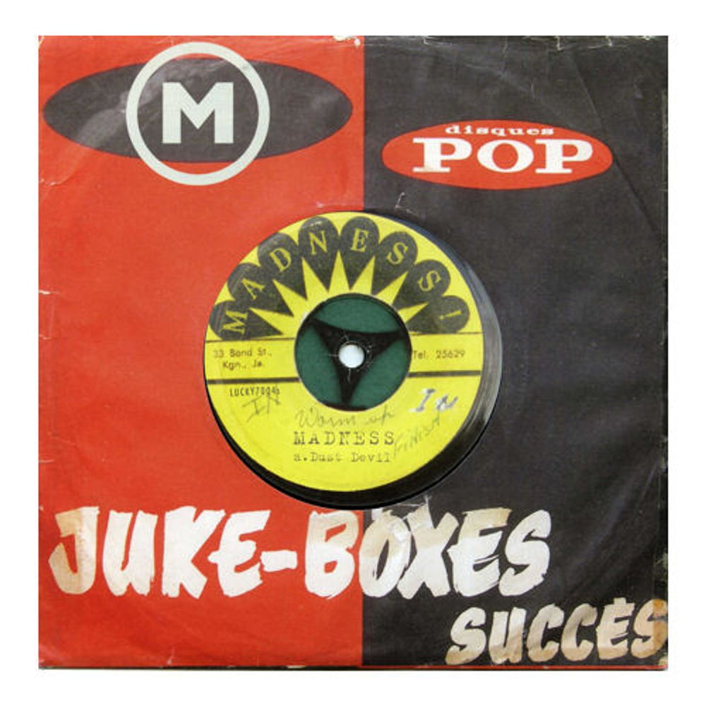 Madness Dust Devil UK 7" vinyl single (7 inch record / 45) LUCKY7004S