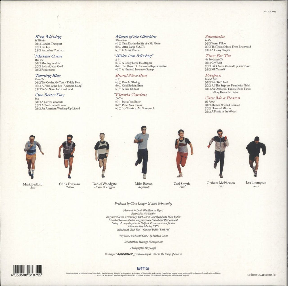 Madness Keep Moving - 180 Gram Vinyl UK vinyl LP album (LP record) 4050538618792