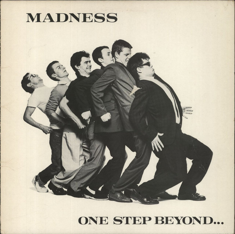 Madness One Step Beyond... - Misprint - VG UK vinyl LP album (LP record) SEEZ17