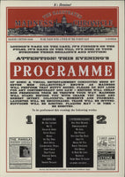 Madness UK Hackney Programme 2008 UK tour programme TOUR PROGRAMME
