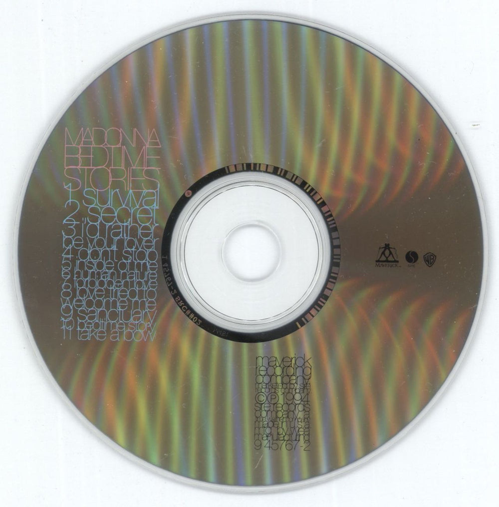 Madonna Bedtime Stories - Velvet Pack US Promo CD album (CDLP) MADCDBE251079