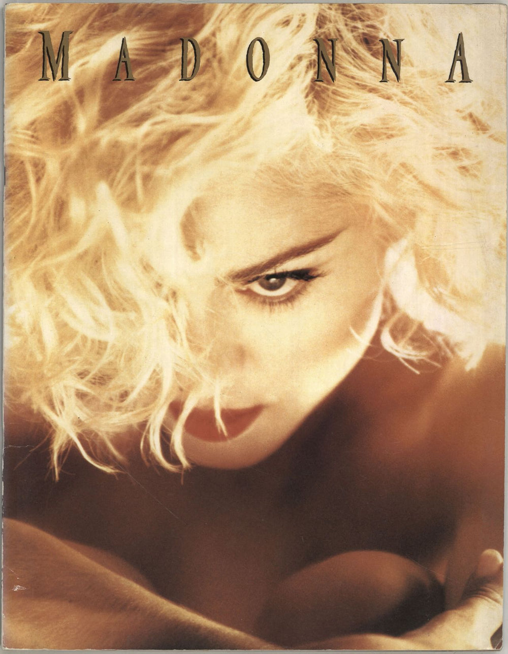 Madonna Blond Ambition World Tour - EX UK tour programme TOUR PROGRAMME