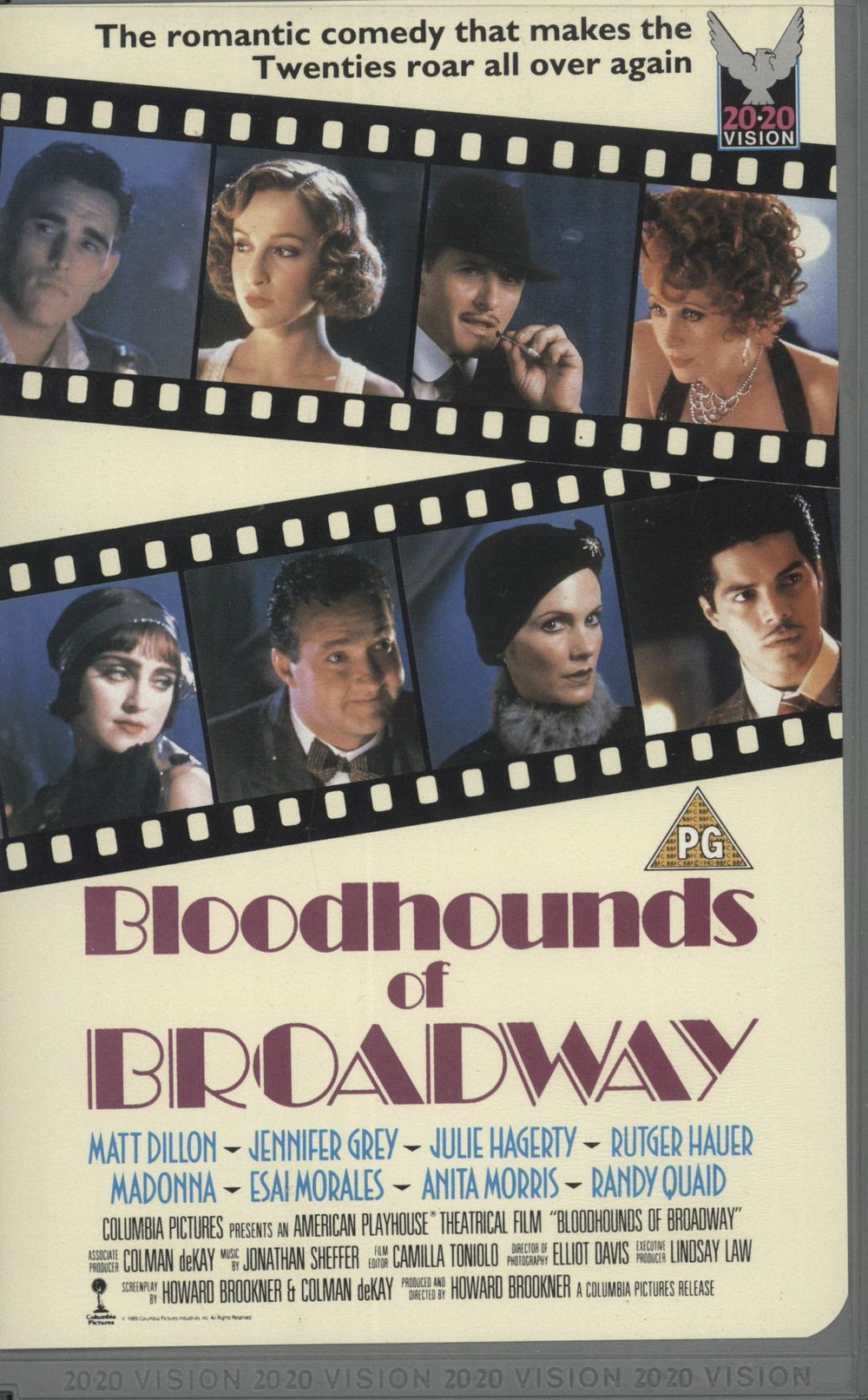 Madonna Bloodhounds Of Broadway UK video (VHS or PAL or NTSC) NV12455