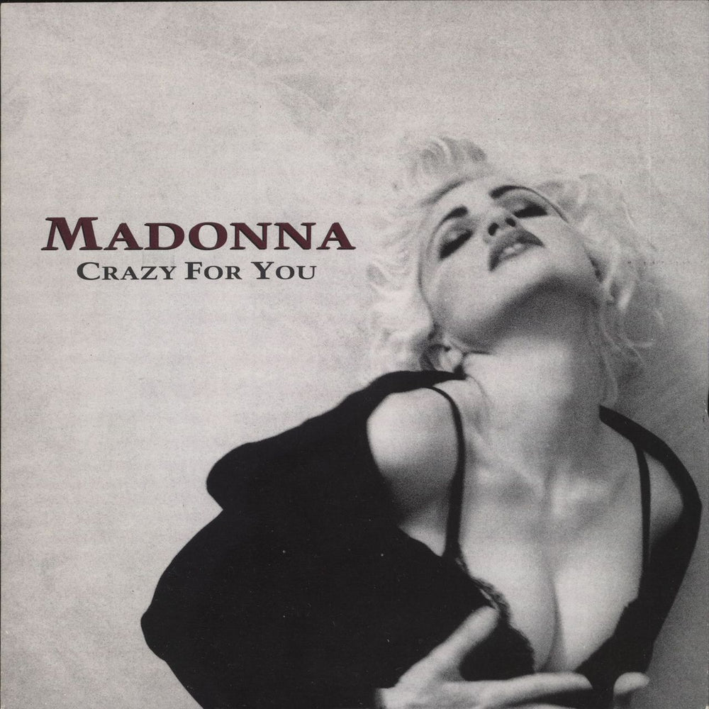Madonna Crazy For You UK 7" vinyl single (7 inch record / 45) W0008