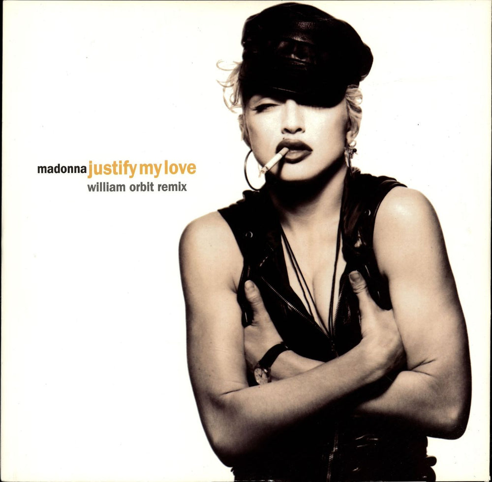 Madonna Justify My Love UK 12" vinyl single (12 inch record / Maxi-single) W9000T