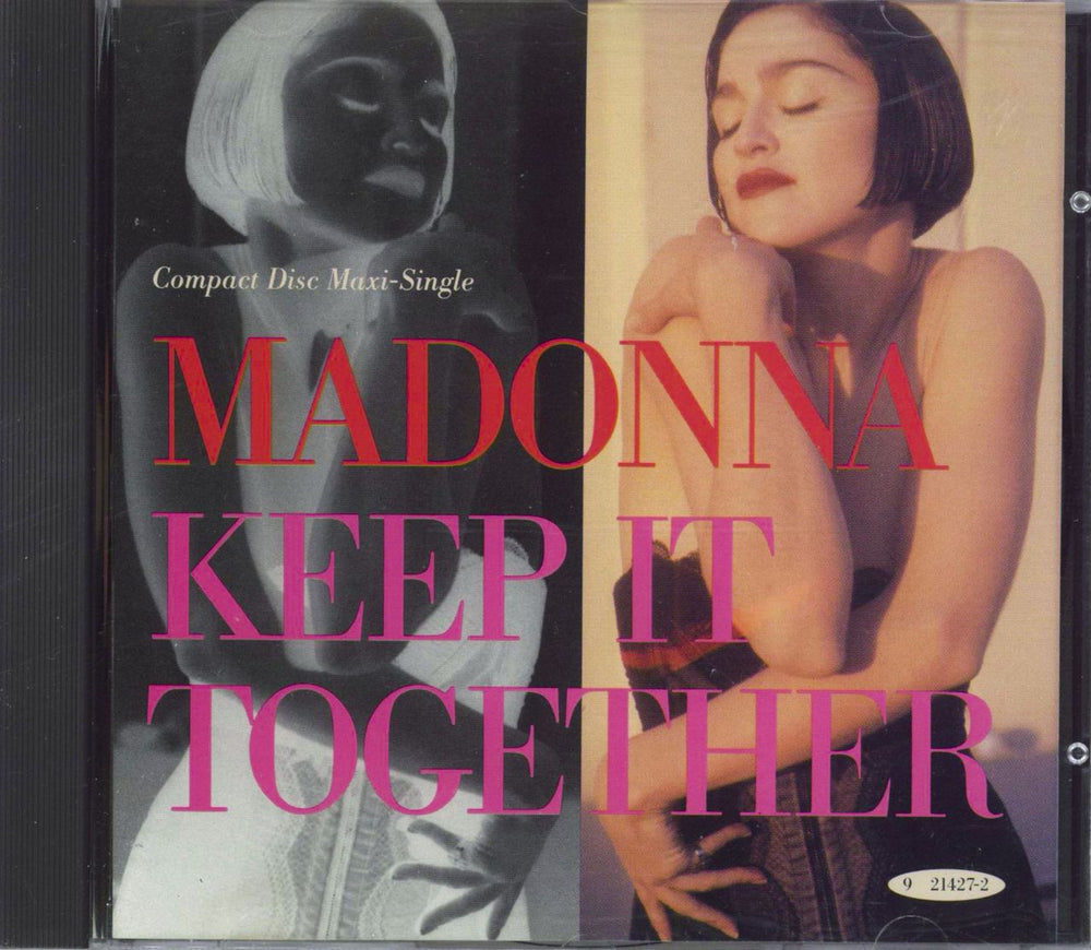 Madonna Keep It Together US CD single (CD5 / 5") 9214272