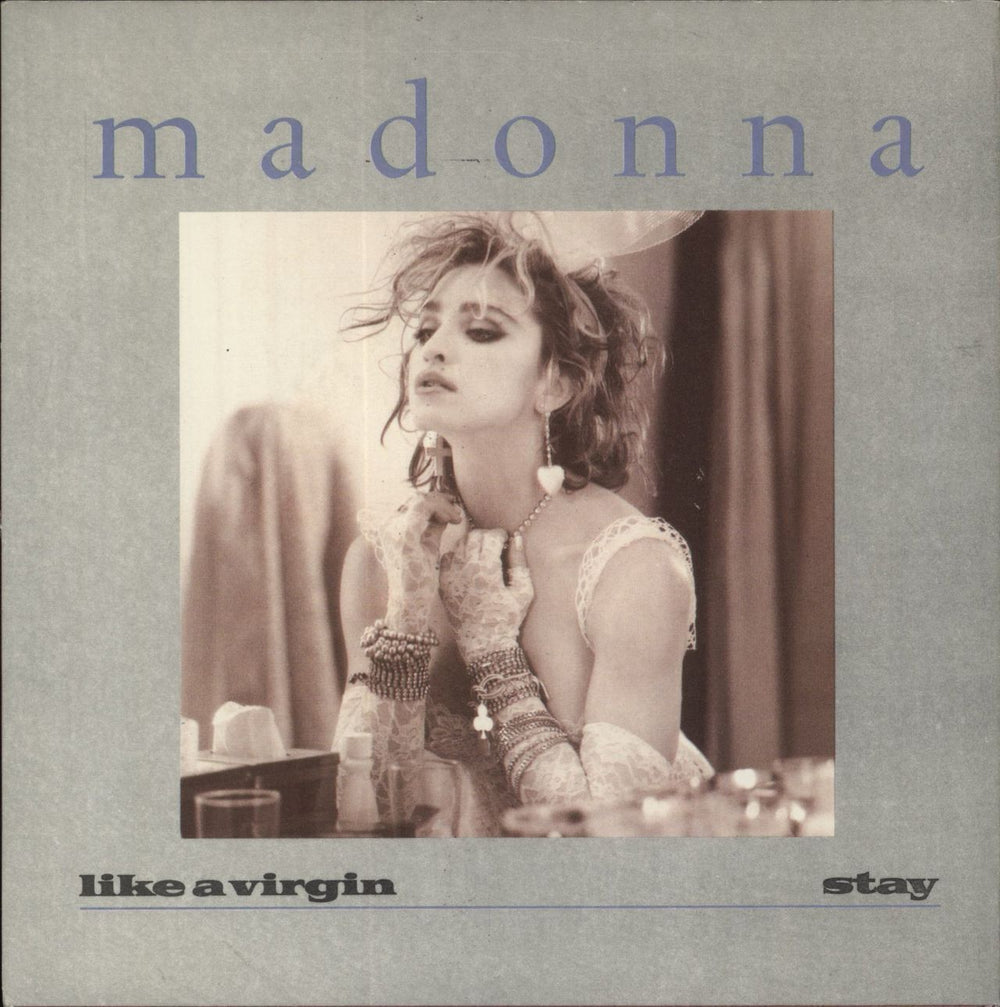 Madonna Like A Virgin - Solid - P/S UK 7" vinyl single (7 inch record / 45) W9210