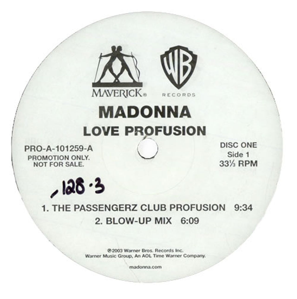 Madonna Love Profusion - Double Pack US Promo 12" vinyl single (12 inch record / Maxi-single) PRO-A-101259