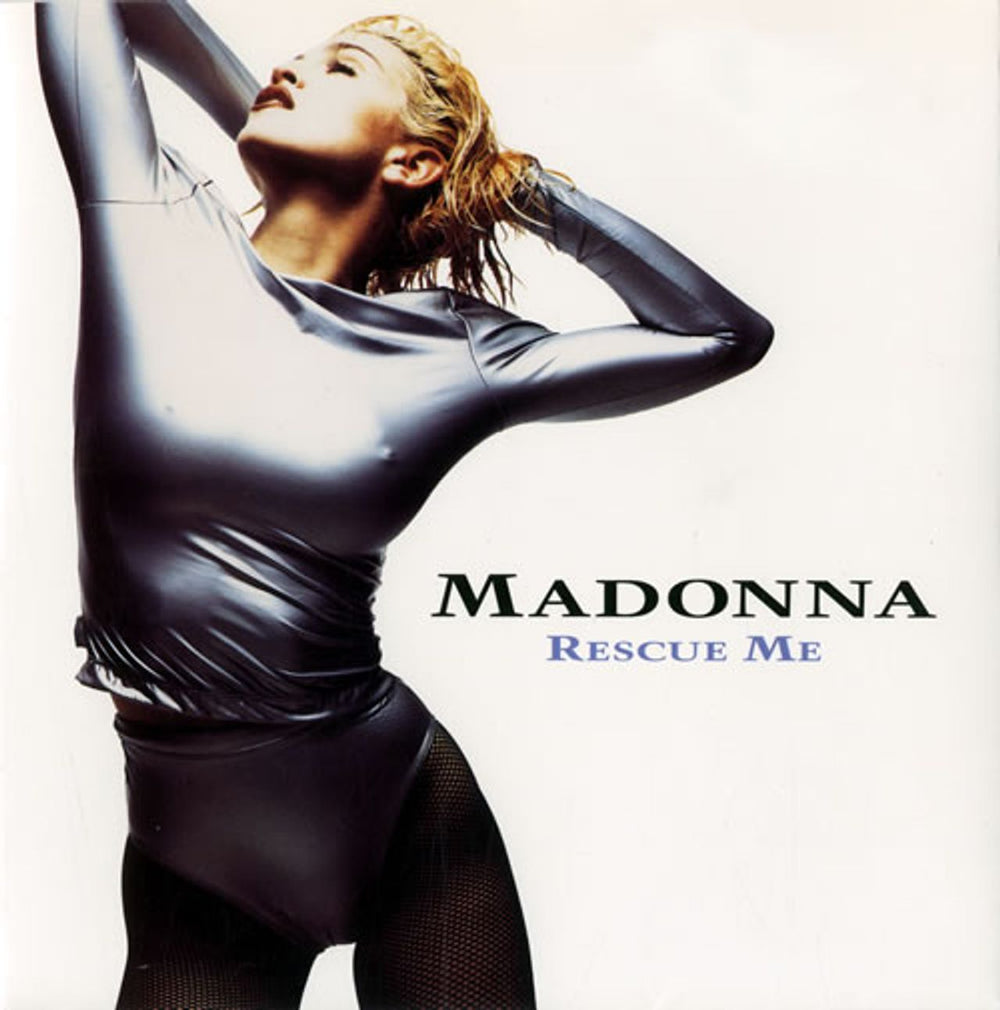 Madonna Rescue Me - Glossy Card Sleeve UK 7" vinyl single (7 inch record / 45) W0024