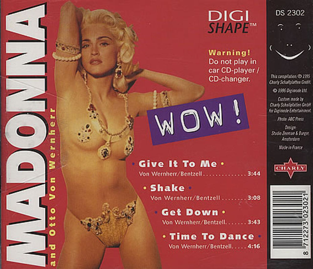 Madonna Wow! French CD single (CD5 / 5") MADC5WO375476