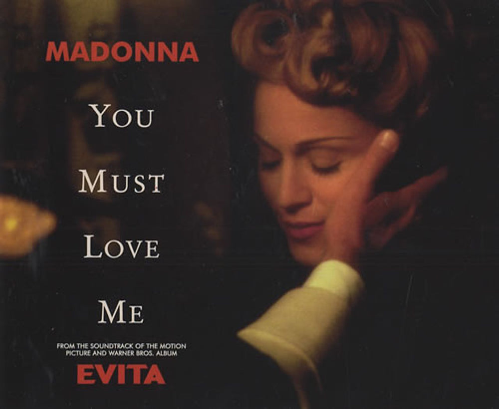 Madonna You Must Love Me UK CD single (CD5 / 5") W0378CD