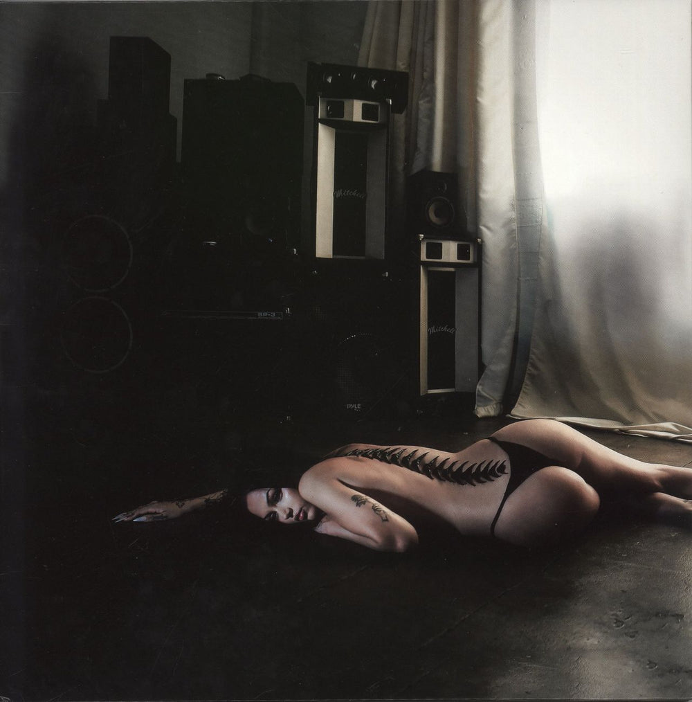 Maggie Lindemann I Feel Everything - Green Galaxy Vinyl - Alternate Cover Artwork UK vinyl LP album (LP record) 198704543081