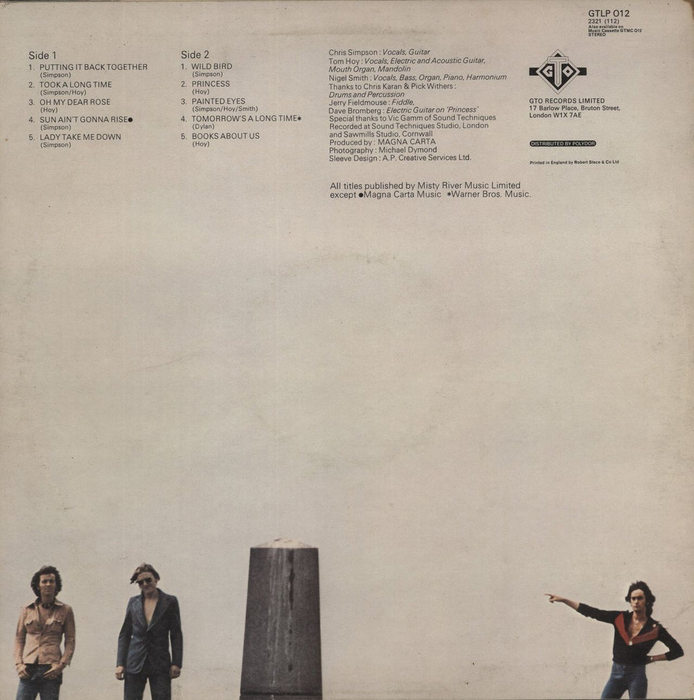 Magna Carta Putting It Back Together - Test Pressing UK vinyl LP album (LP record)