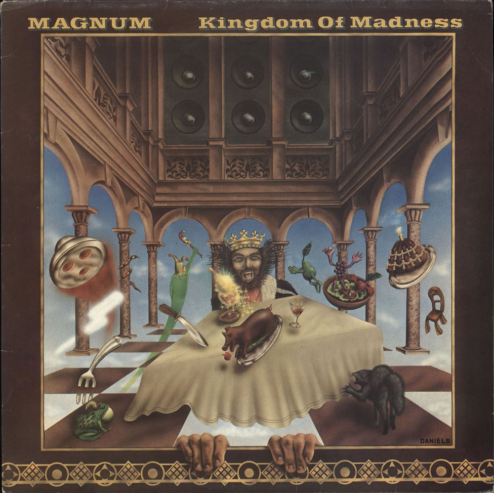 Magnum Kingdom Of Madness UK vinyl LP album (LP record) JETLP210