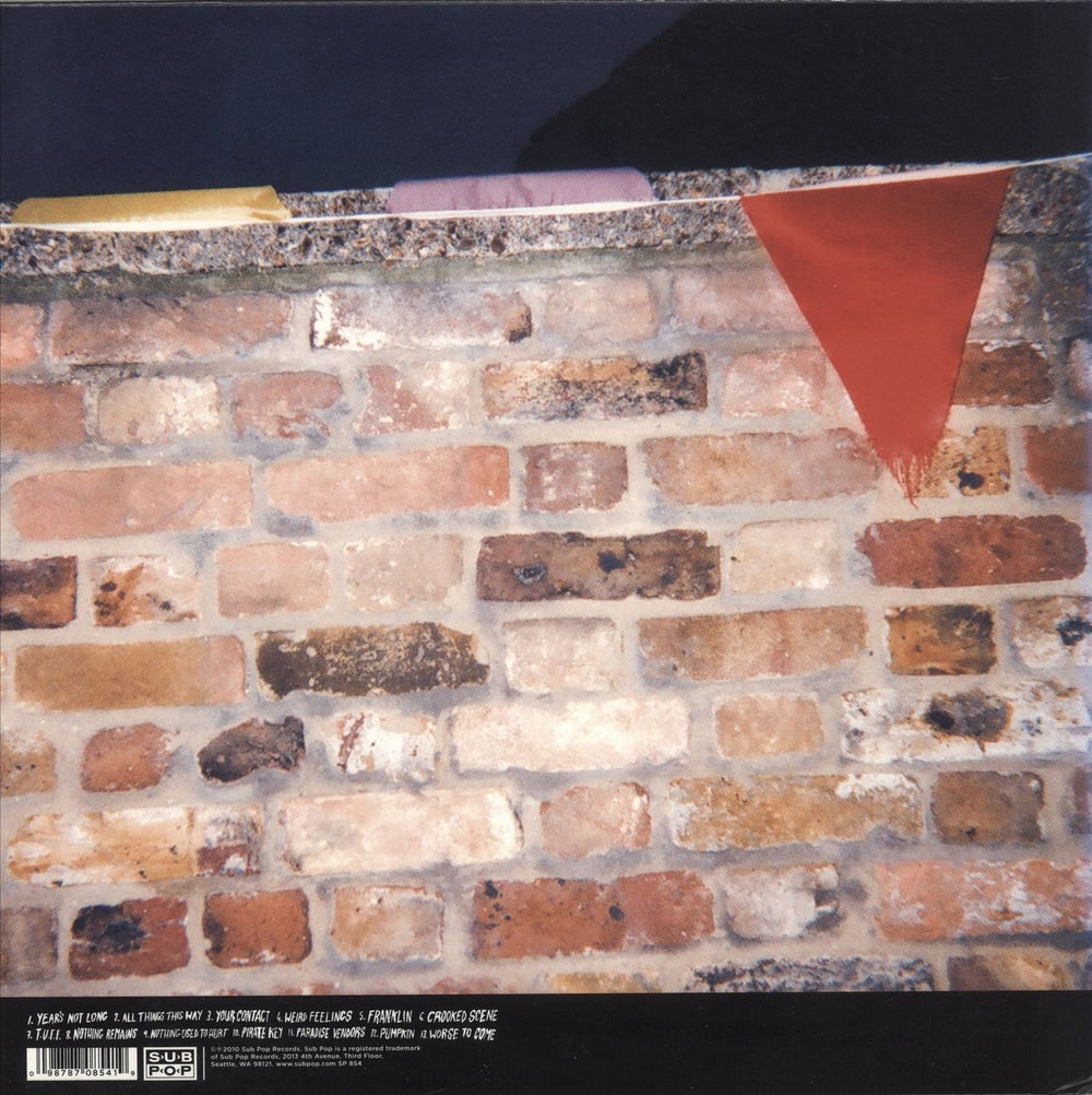 Male Bonding Nothing Hurts UK vinyl LP album (LP record)