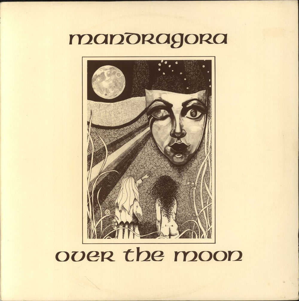 Mandragora Over The Moon UK vinyl LP album (LP record) BAB01