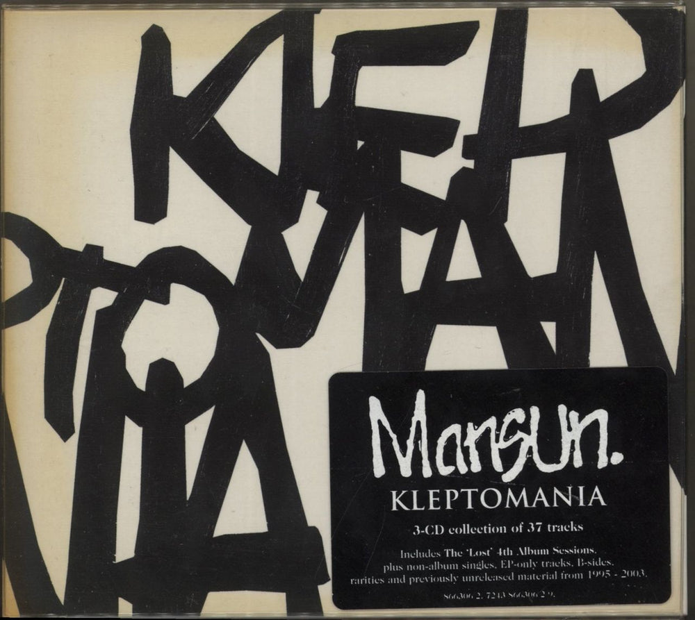 Mansun Kleptomania UK 3-CD album set (Triple CD) 8663062