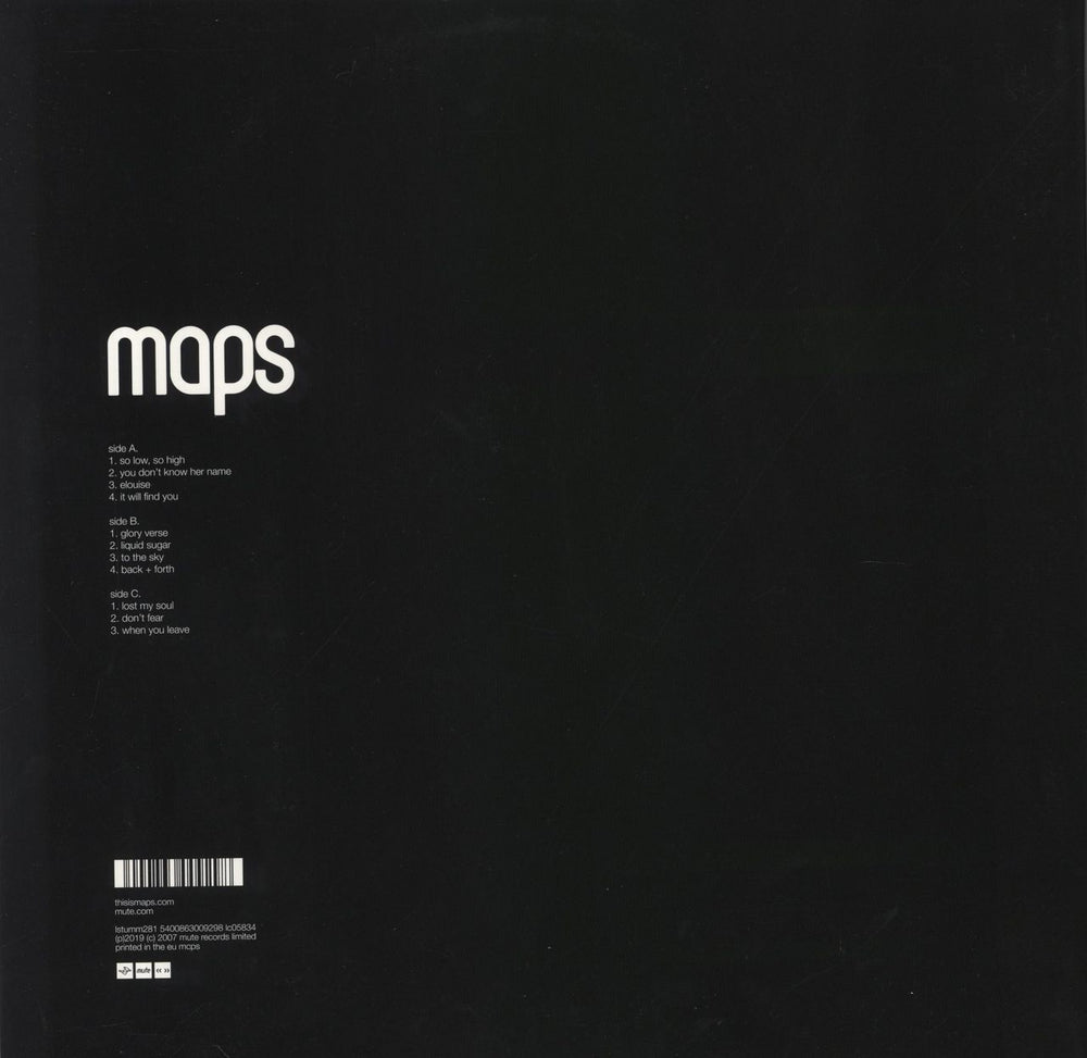 Maps We Can Create UK 2-LP vinyl record set (Double LP Album) 094638974314