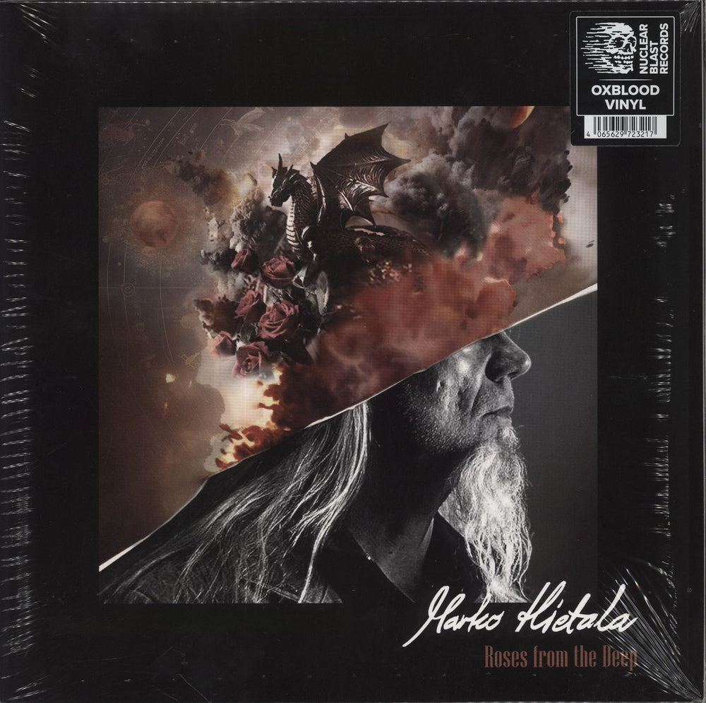 Marco Hietala Roses From The Deep - Oxblood Vinyl - Sealed German 2-LP vinyl record set (Double LP Album) NBR72321